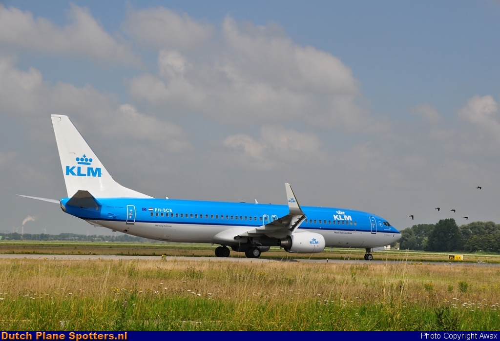 PH-BCB Boeing 737-800 KLM Royal Dutch Airlines by Awax