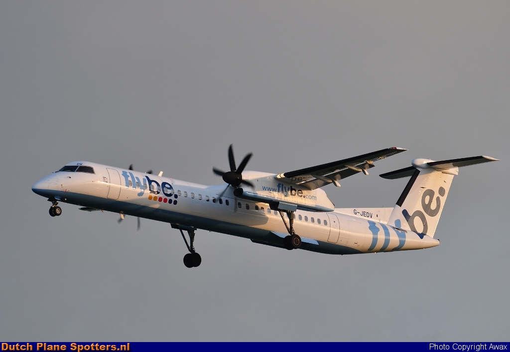 G-JEDV Bombardier Dash 8-Q400 Flybe by Awax