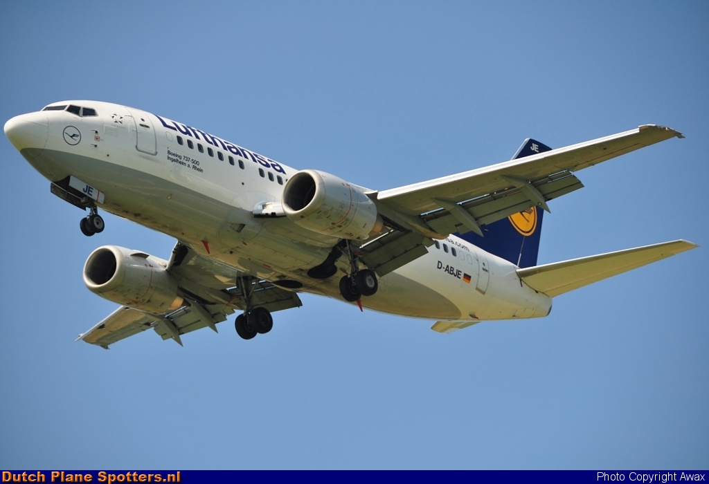 D-ABJE Boeing 737-500 Lufthansa by Awax