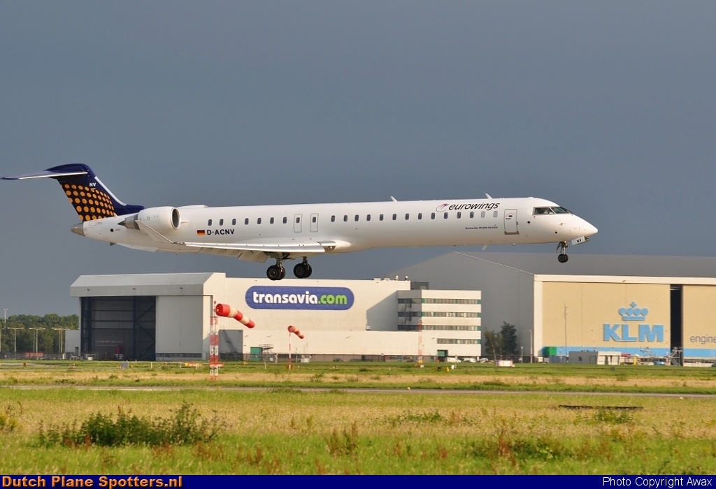 D-ACNV Bombardier Canadair CRJ900 Eurowings by Awax