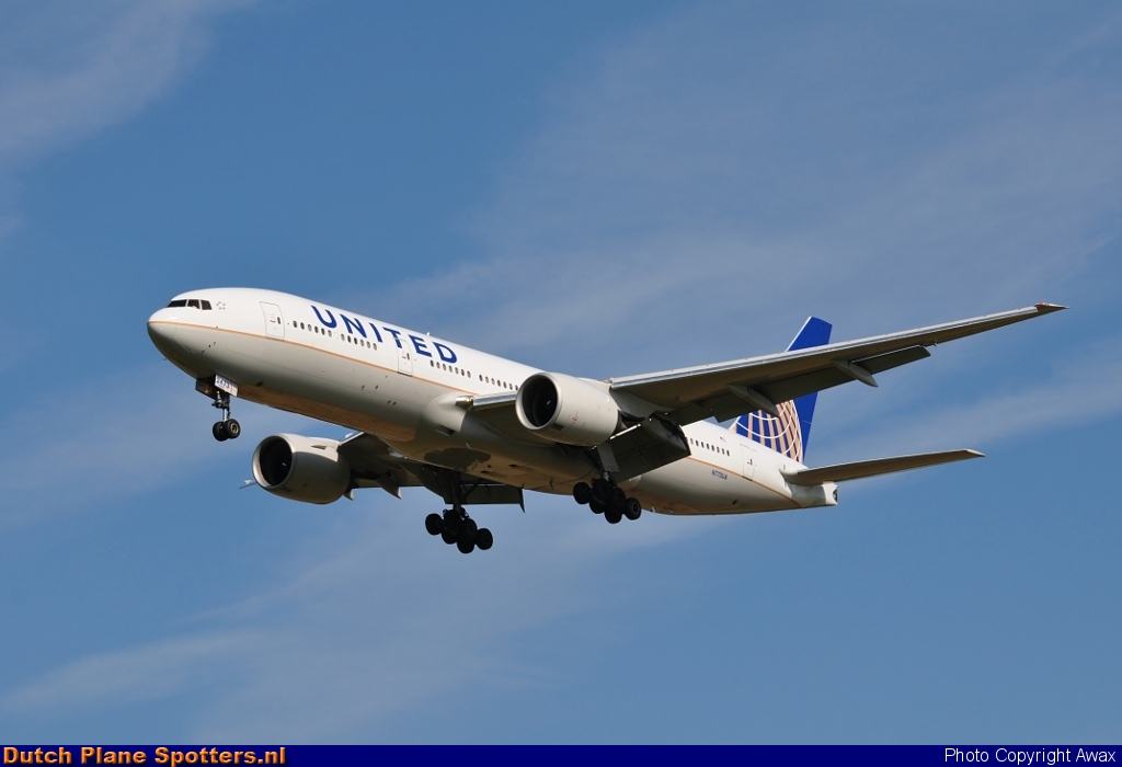 N773UA Boeing 777-200 United Airlines by Awax