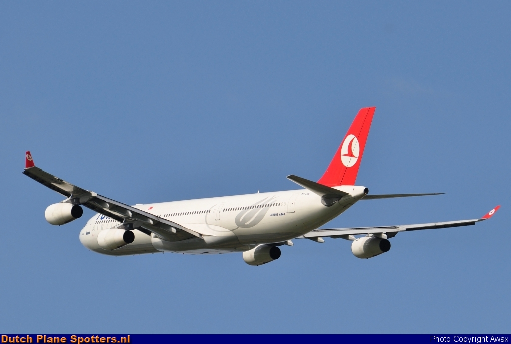TC-JDJ Airbus A340-300 Turkish Airlines by Awax