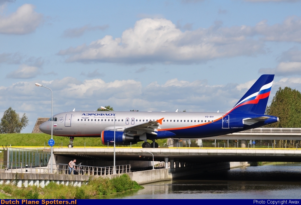VQ-BIV Airbus A320 Aeroflot - Russian Airlines by Awax