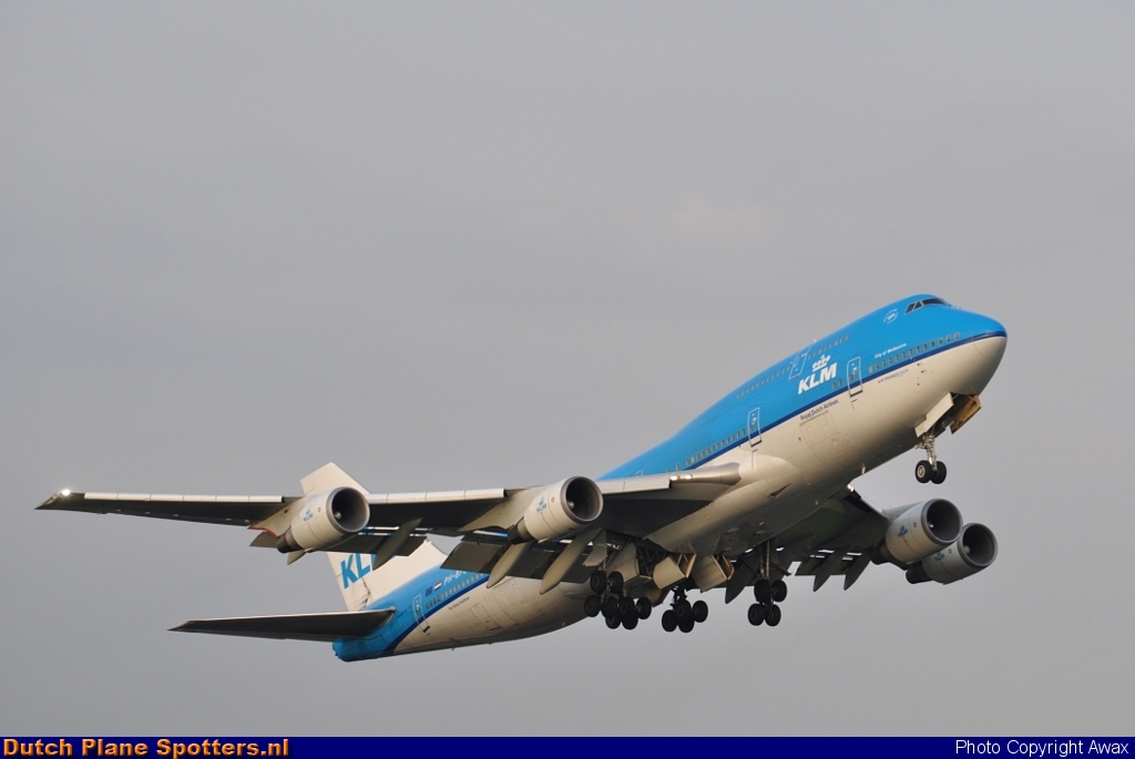 PH-BFE Boeing 747-400 KLM Royal Dutch Airlines by Awax