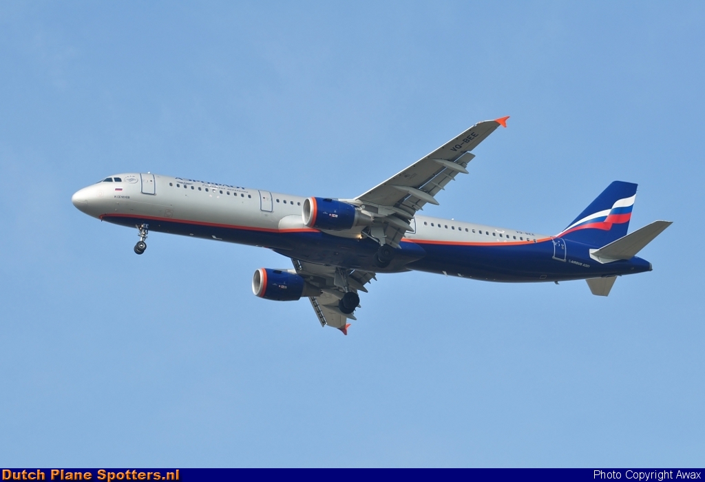 VQ-BEE Airbus A321 Aeroflot - Russian Airlines by Awax