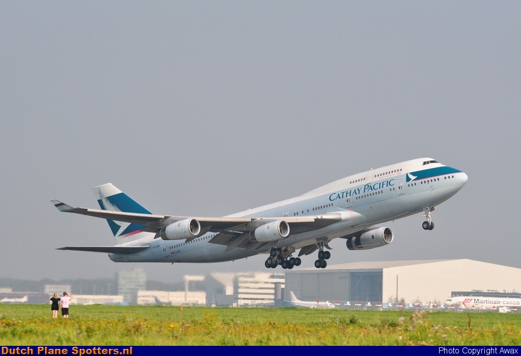 B-HOW Boeing 747-400 Cathay Pacific by Awax