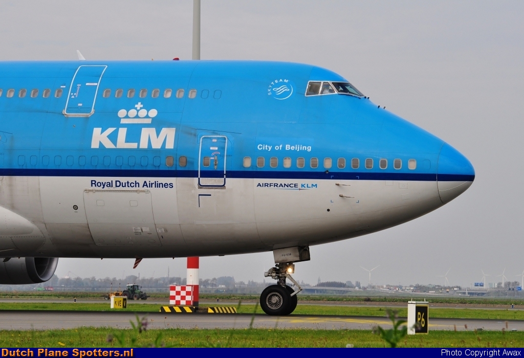 PH-BFU Boeing 747-400 KLM Royal Dutch Airlines by Awax