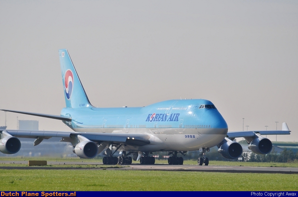 HL7460 Boeing 747-400 Korean Air by Awax