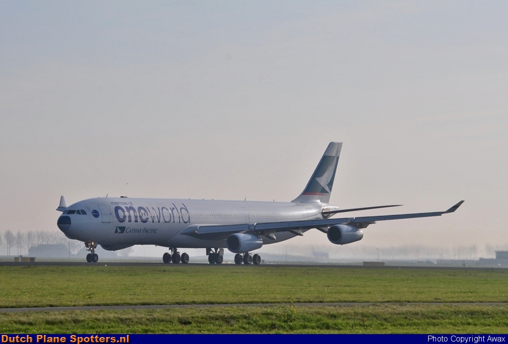 B-HXG Airbus A340-300 Cathay Pacific by Awax