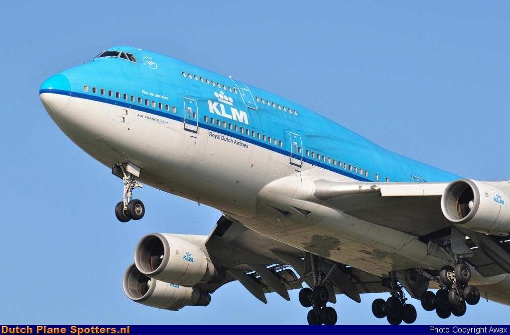 PH-BFR Boeing 747-400 KLM Royal Dutch Airlines by Awax