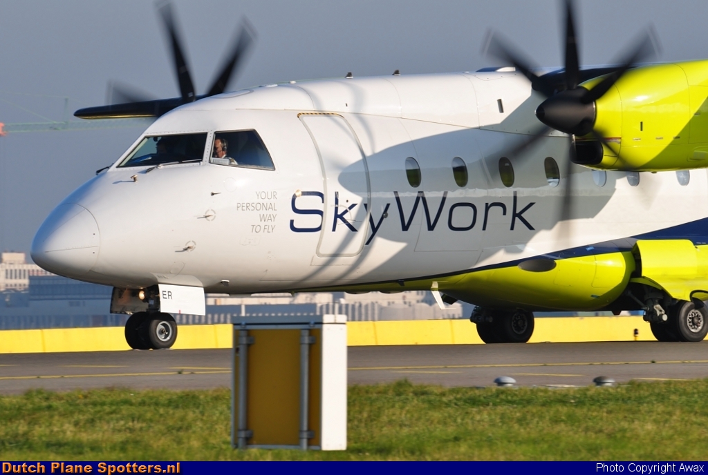 HB-AER Dornier Do-328 Sky Work Airlines by Awax