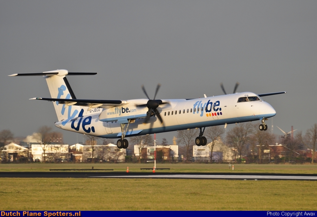 G-JECG Bombardier Dash 8-Q400 Flybe by Awax