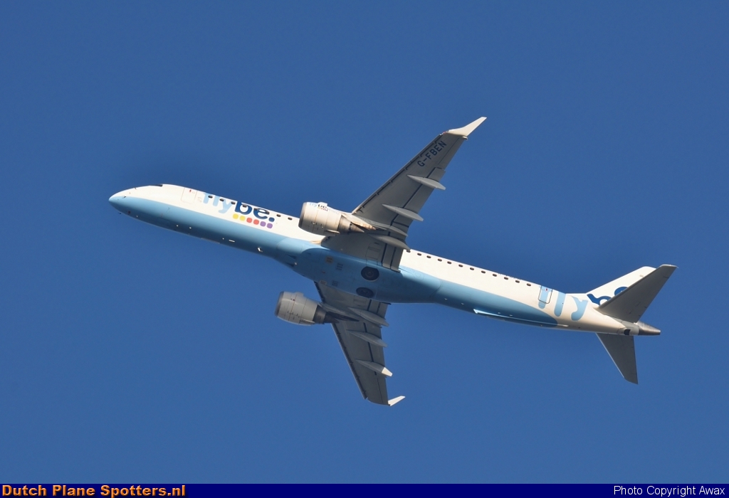 G-FBEN Embraer 195 Flybe by Awax