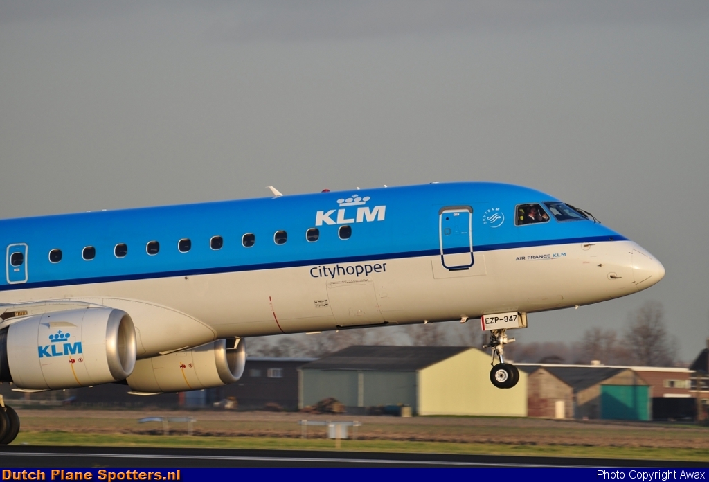PH-EZP Embraer 190 KLM Cityhopper by Awax