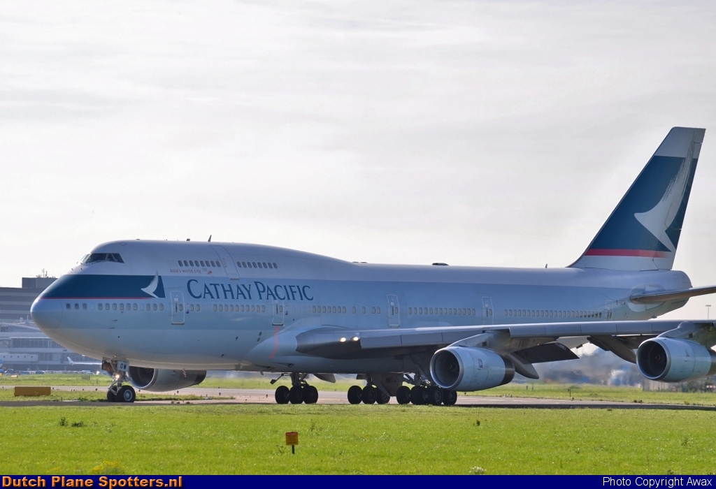 B-HOW Boeing 747-400 Cathay Pacific by Awax