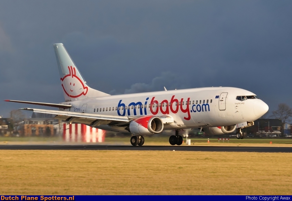 G-TOYI Boeing 737-300 BMI Baby by Awax