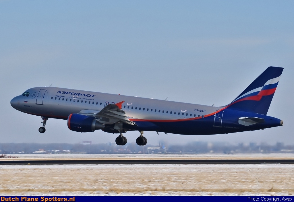 VQ-BKU Airbus A320 Aeroflot - Russian Airlines by Awax