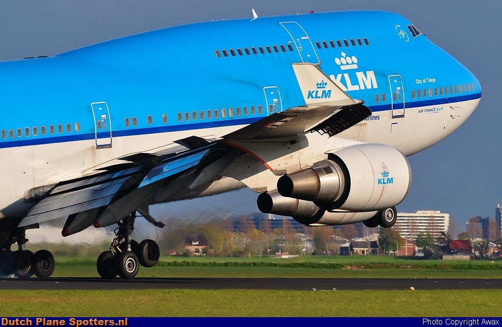 PH-BFT Boeing 747-400 KLM Royal Dutch Airlines by Awax
