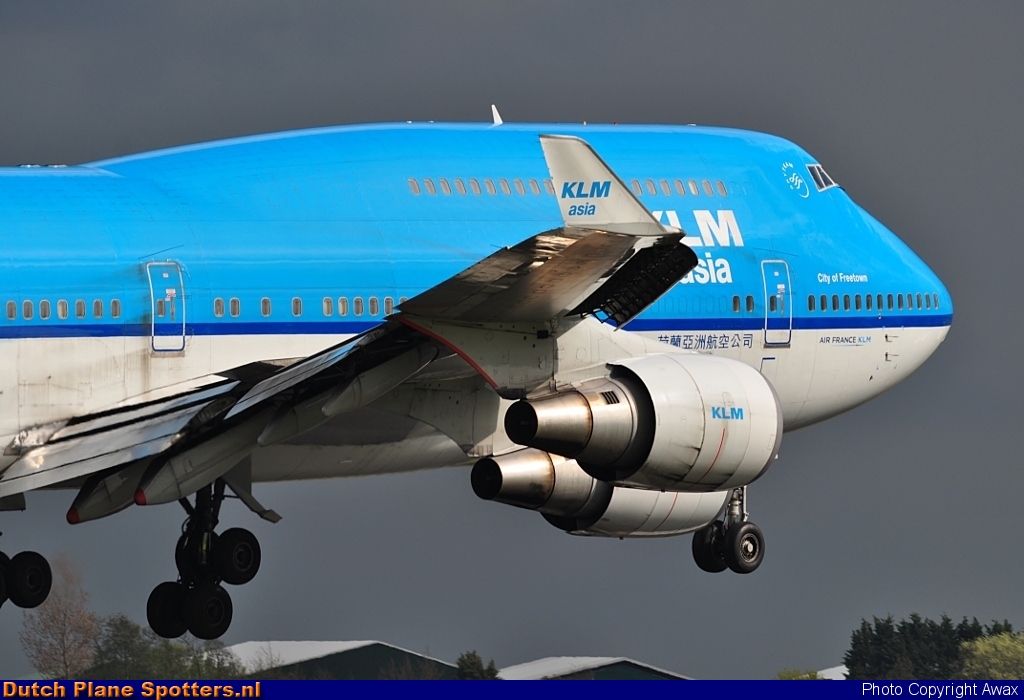 PH-BFF Boeing 747-400 KLM Asia by Awax