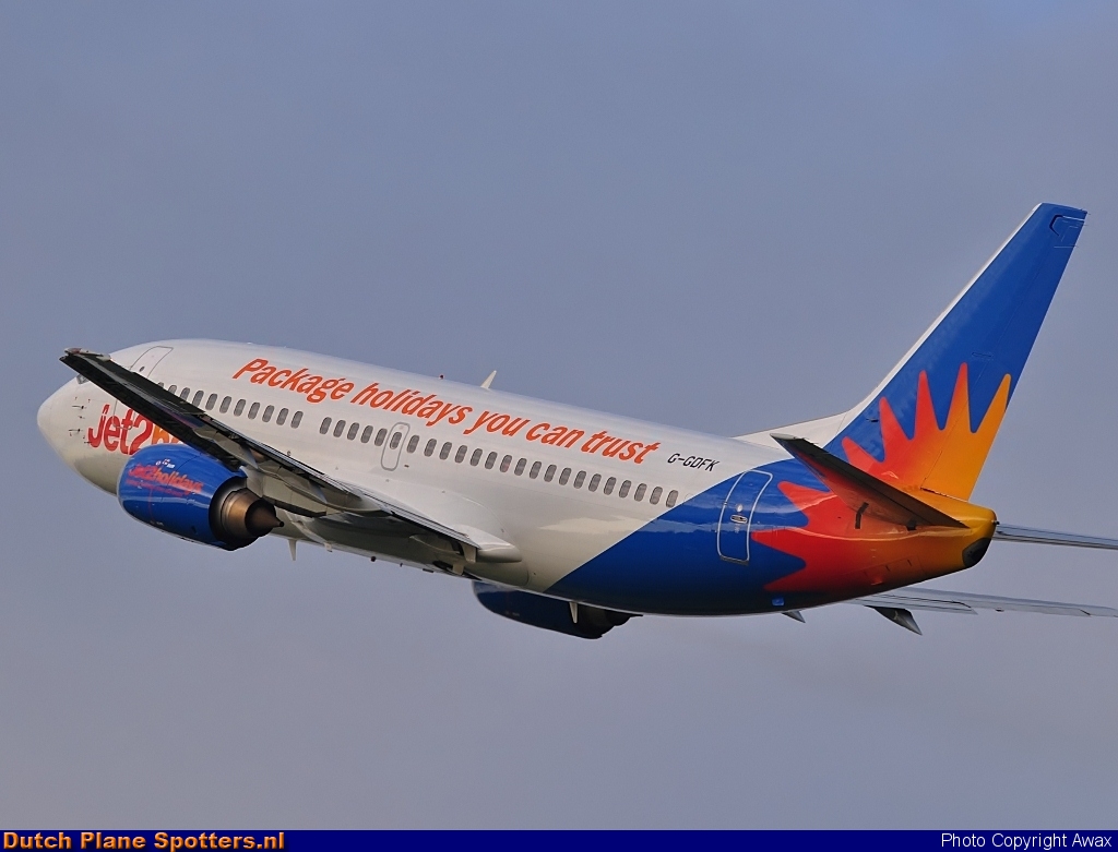 G-GDFK Boeing 737-300 Jet2 by Awax