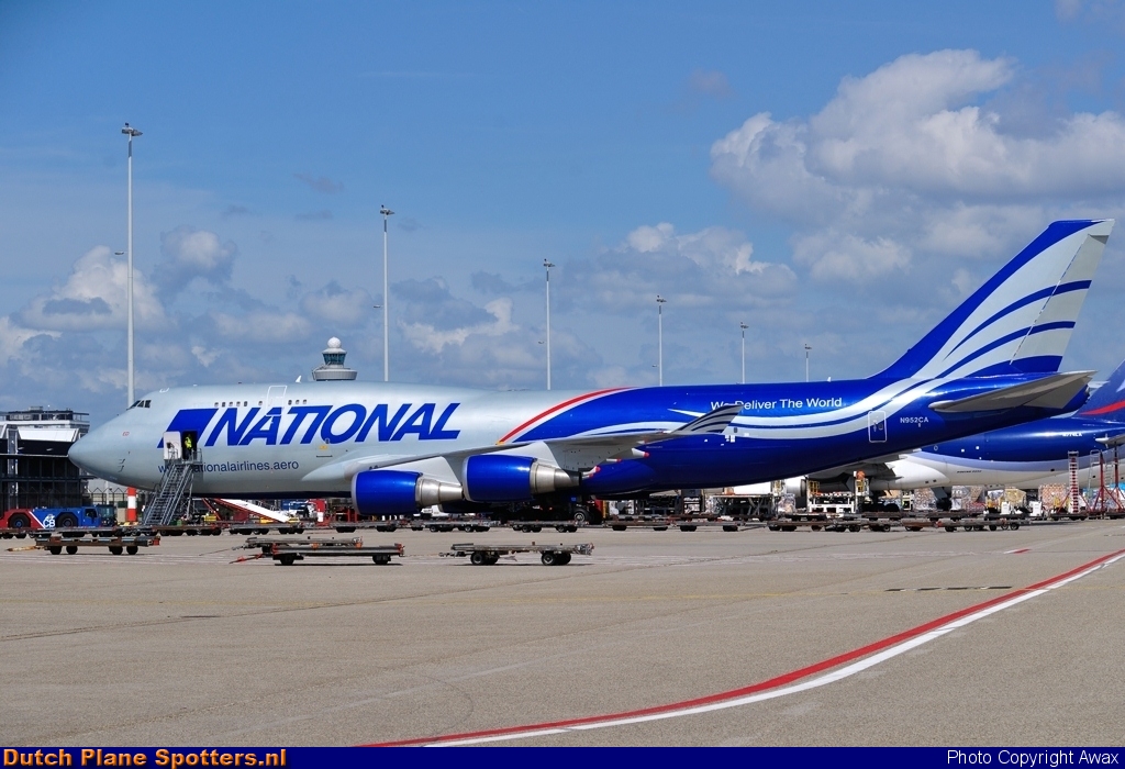 N952CA Boeing 747-400 National Airlines by Awax