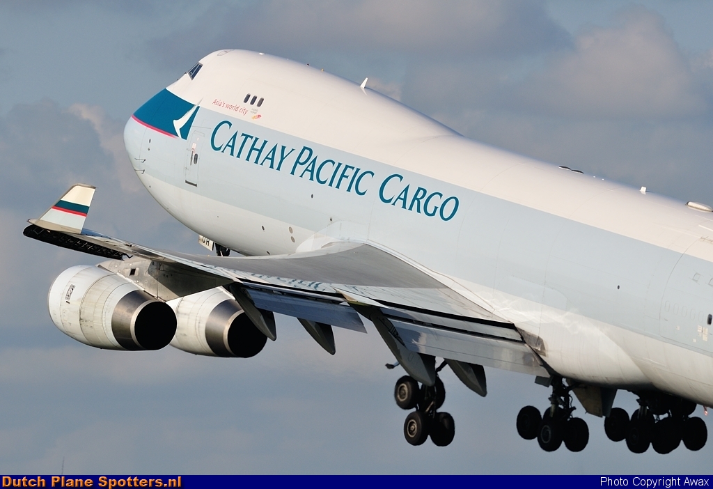 B-HUH Boeing 747-400 Cathay Pacific Cargo by Awax