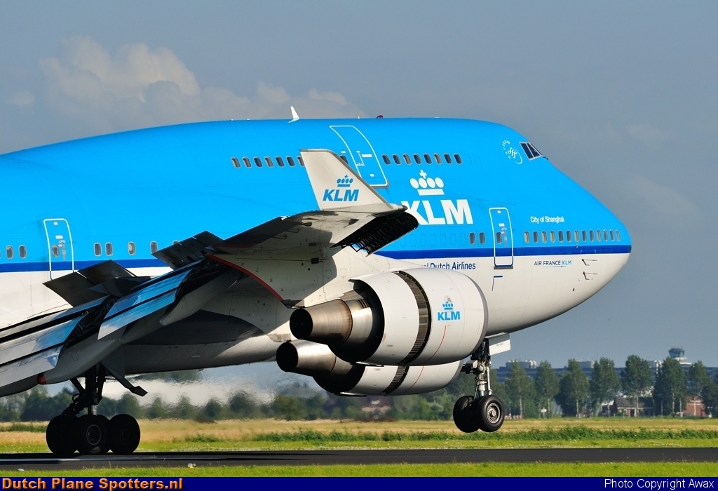 PH-BFW Boeing 747-400 KLM Royal Dutch Airlines by Awax