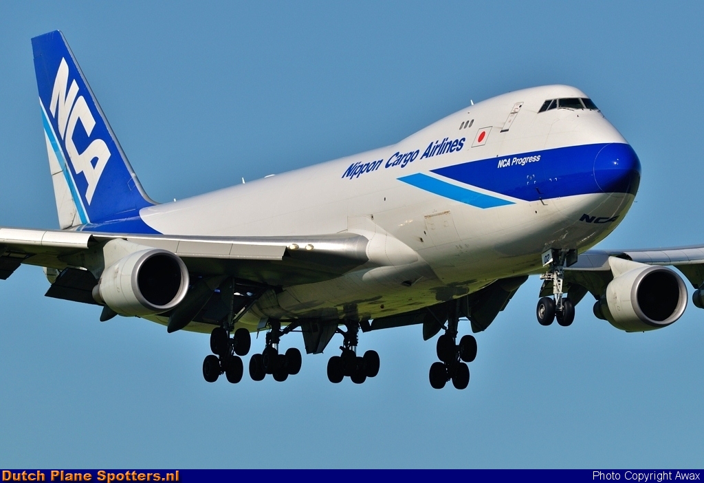 JA02KZ Boeing 747-400 Nippon Cargo Airlines by Awax