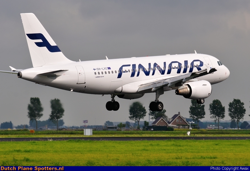 OH-LVC Airbus A319 Finnair by Awax