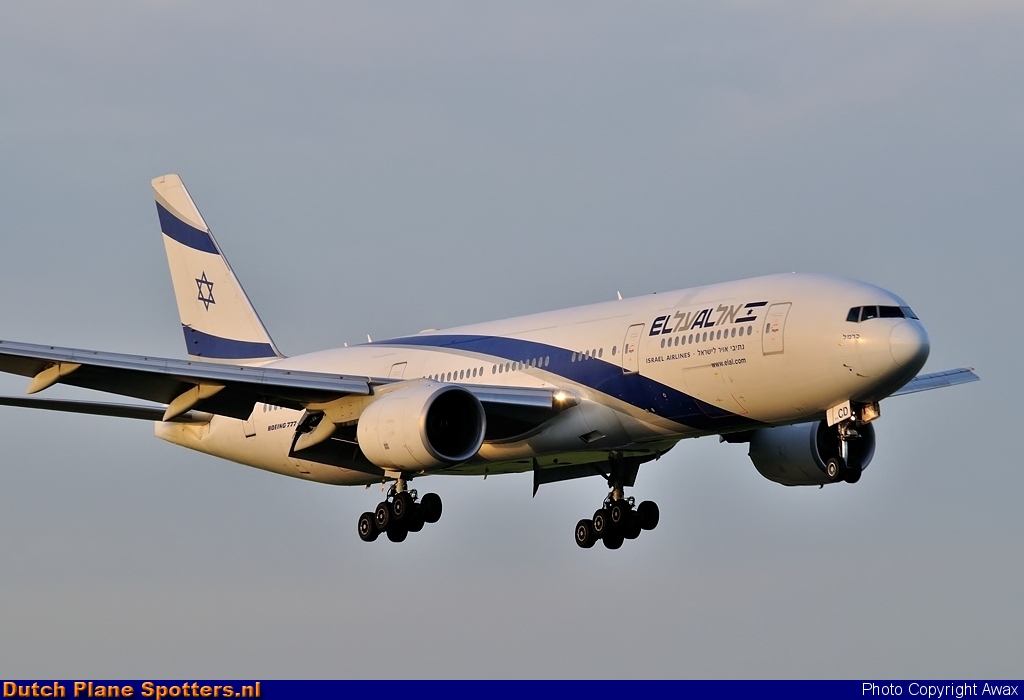 4X-ECD Boeing 777-200 El Al Israel Airlines by Awax