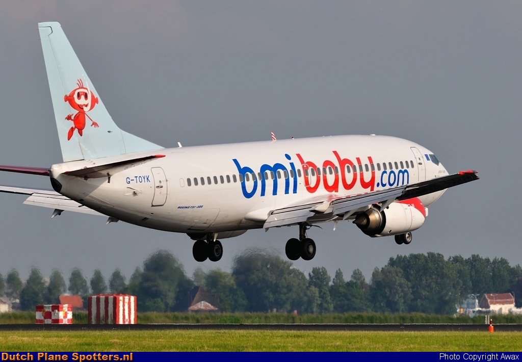 G-TOYK Boeing 737-300 BMI Baby by Awax