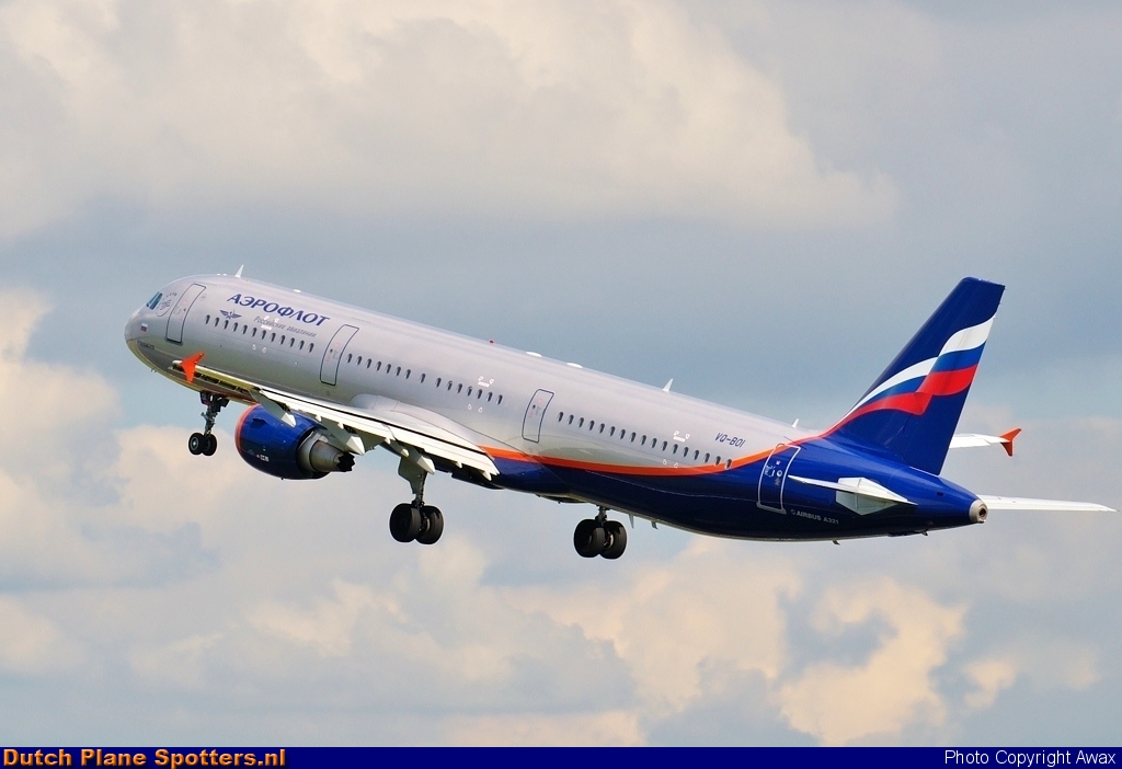 VQ-BOI Airbus A321 Aeroflot - Russian Airlines by Awax