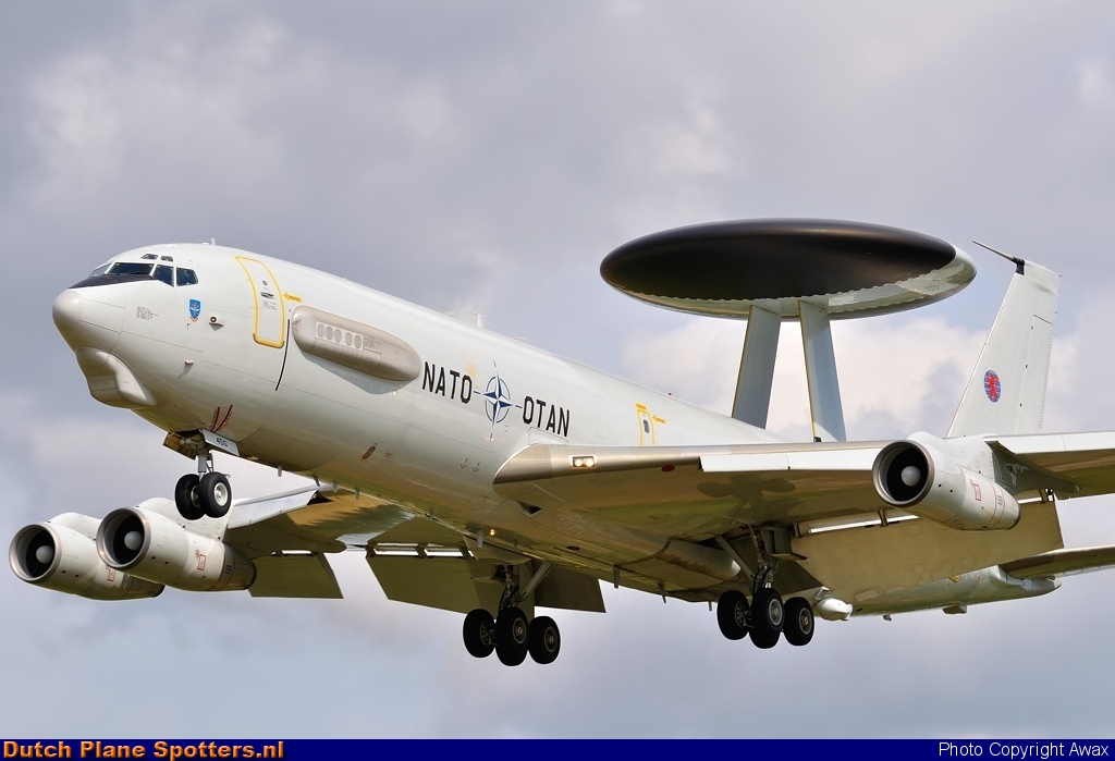 LX-N90450 Boeing E-3 Sentry MIL - NATO Airborne Early Warning Force by Awax
