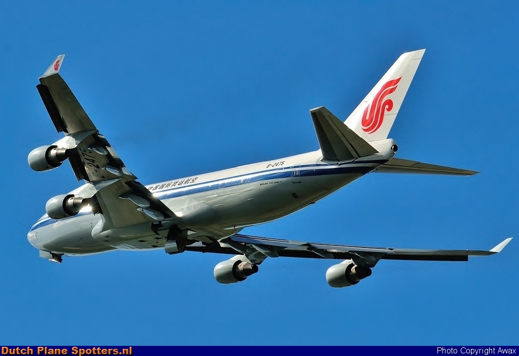 B-2475 Boeing 747-400 Air China Cargo by Awax