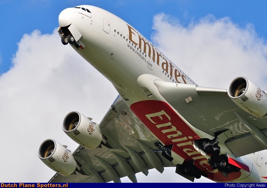 A6-EDL Airbus A380-800 Emirates by Awax