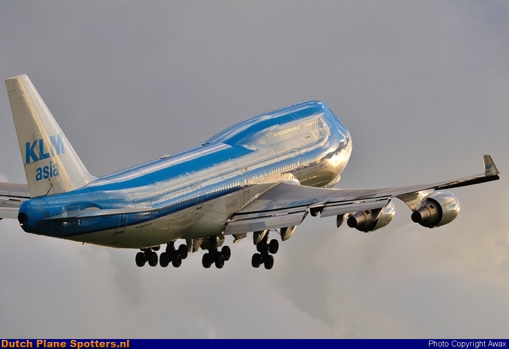 PH-BFF Boeing 747-400 KLM Asia by Awax