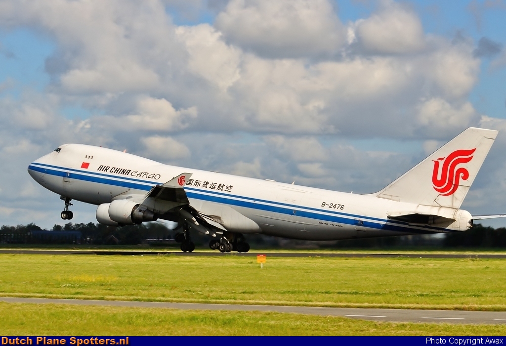 B-2476 Boeing 747-400 Air China Cargo by Awax