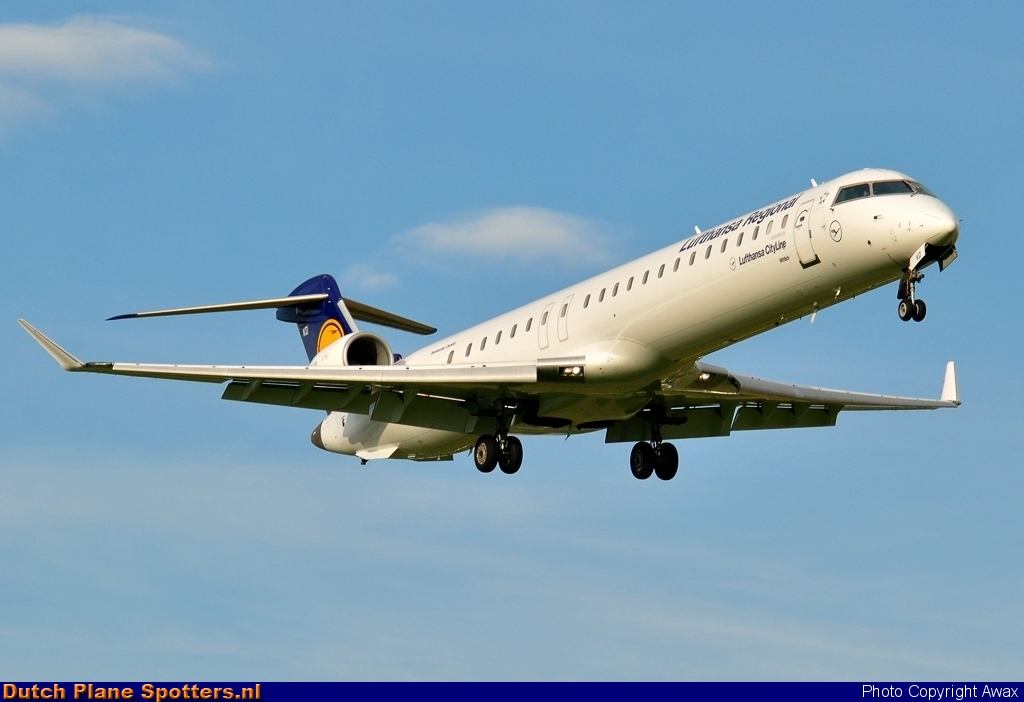 D-ACKD Bombardier Canadair CRJ900 CityLine (Lufthansa Regional) by Awax