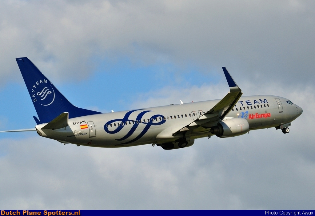 EC-JHK Boeing 737-800 Air Europa by Awax