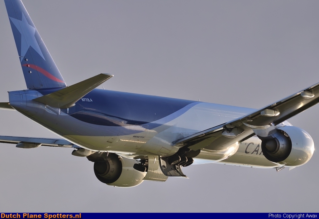 N772LA Boeing 777-F LAN Cargo by Awax
