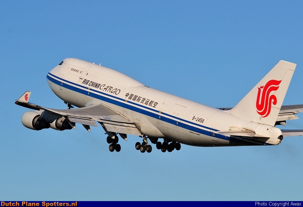 B-2458 Boeing 747-400 Air China Cargo by Awax