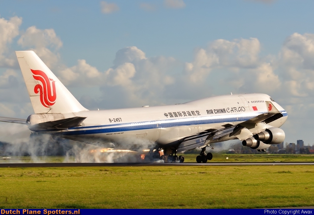 B-2457 Boeing 747-400 Air China Cargo by Awax