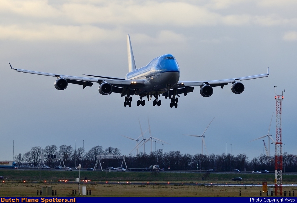PH-BFC Boeing 747-400 KLM Royal Dutch Airlines by Awax