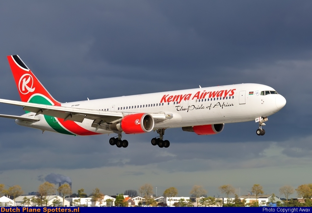 5Y-KQY Boeing 767-300 Kenya Airways by Awax