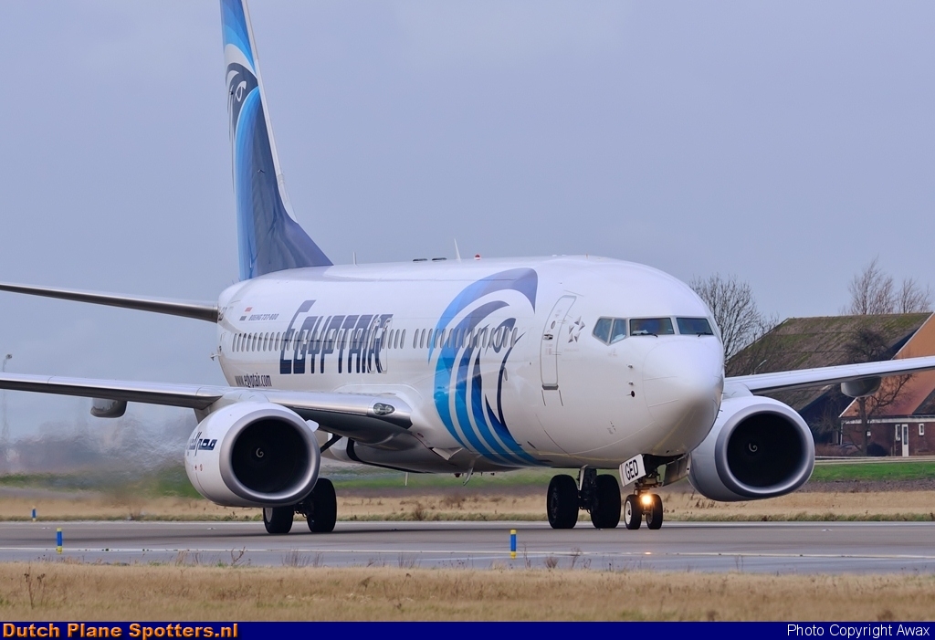 SU-GED Boeing 737-800 Egypt Air by Awax