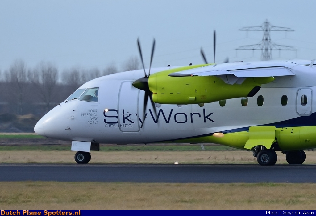 HB-AES Dornier Do-328 Sky Work Airlines by Awax