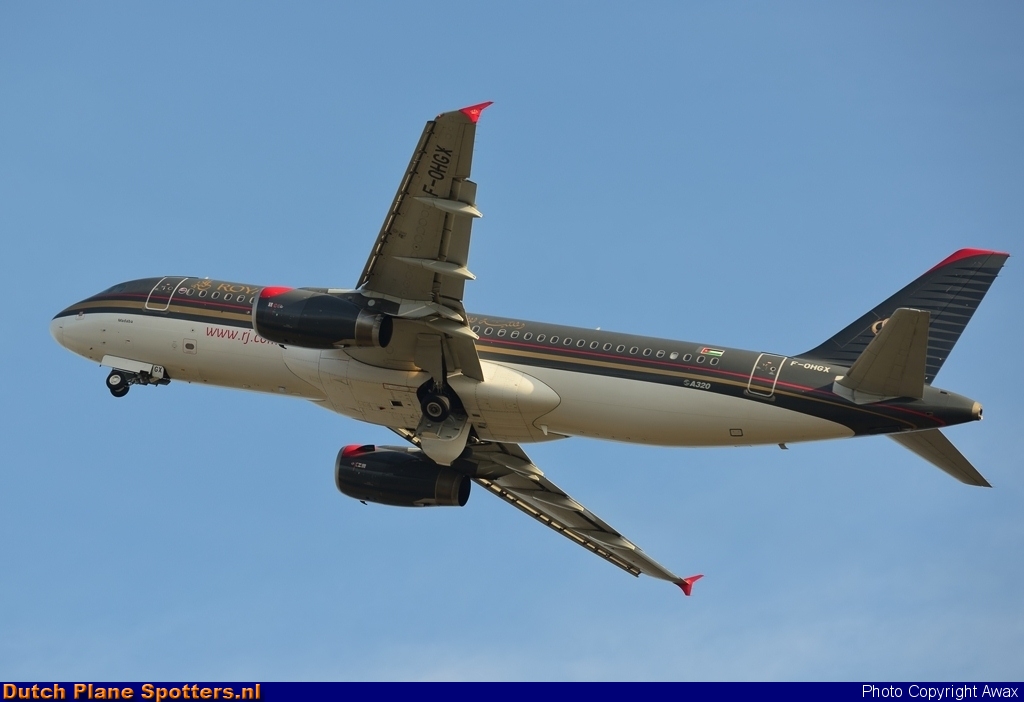 F-OHGX Airbus A320 Royal Jordanian Airlines by Awax