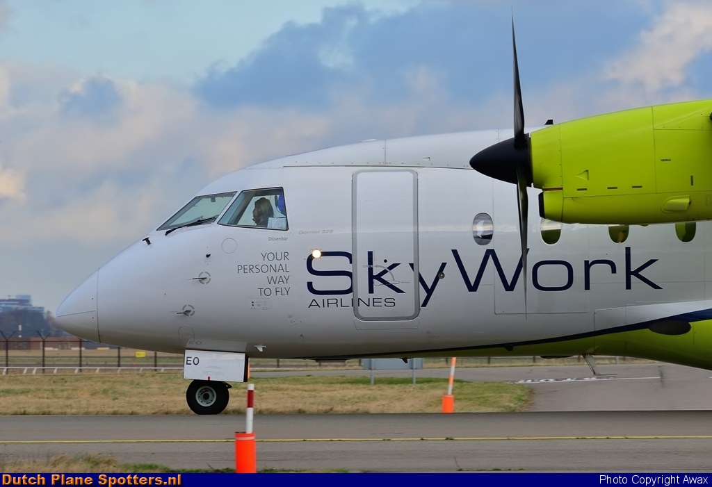 HB-AEO Dornier Do-328 Sky Work Airlines by Awax