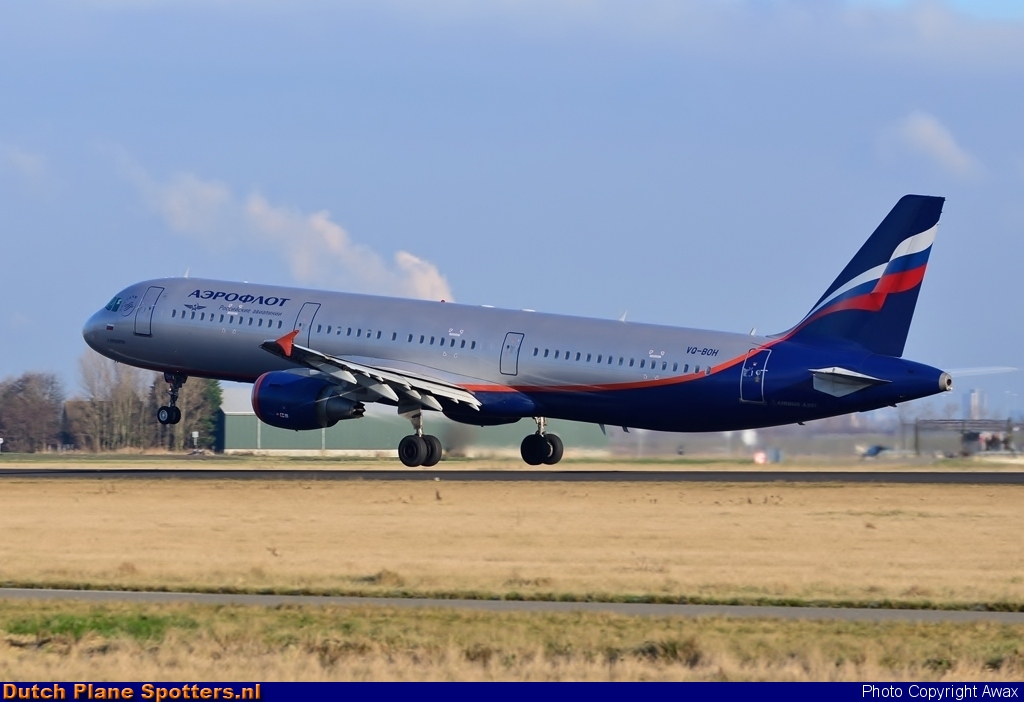 VQ-BOH Airbus A321 Aeroflot - Russian Airlines by Awax
