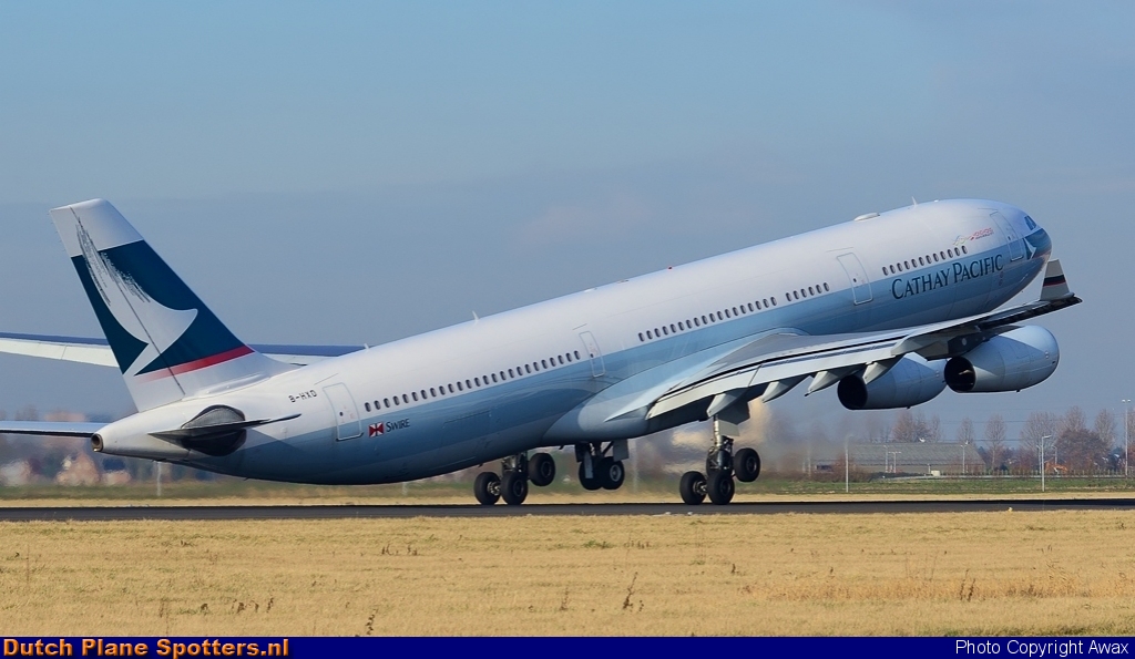 B-HXD Airbus A340-300 Cathay Pacific by Awax